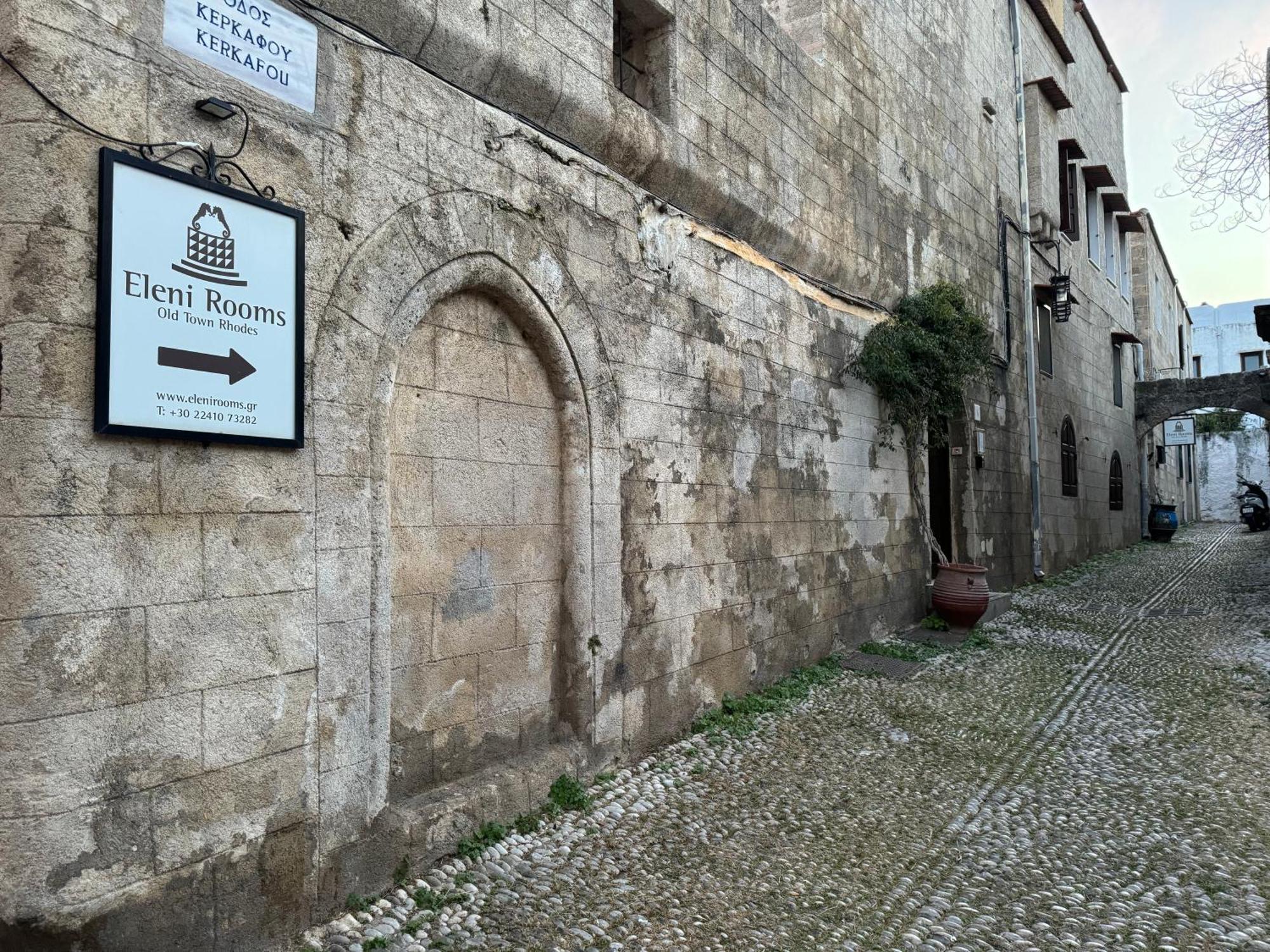 Eleni Rooms Rhodes City Exterior photo