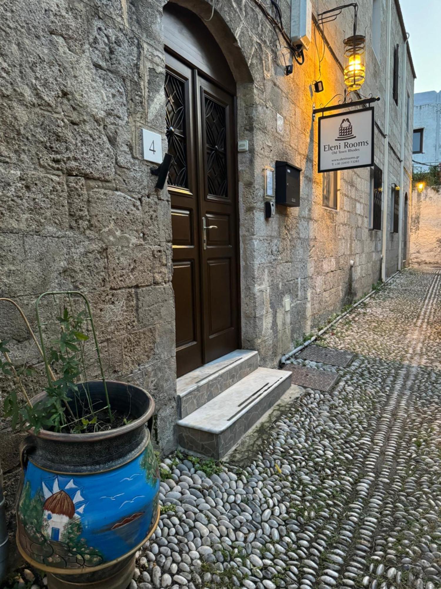 Eleni Rooms Rhodes City Exterior photo