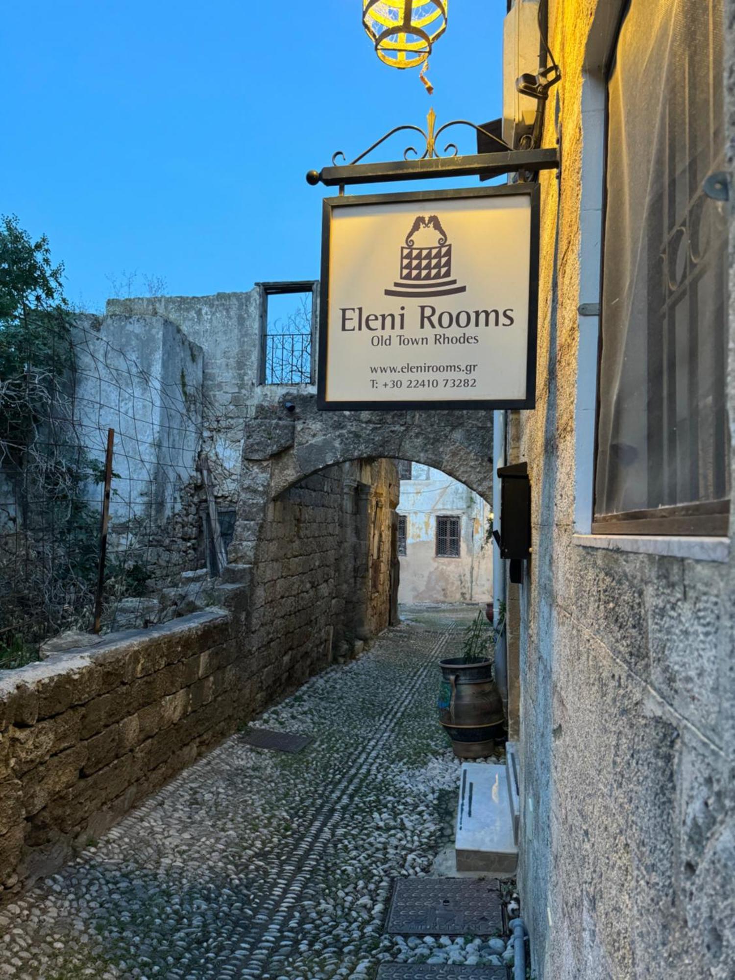 Eleni Rooms Rhodes City Exterior photo